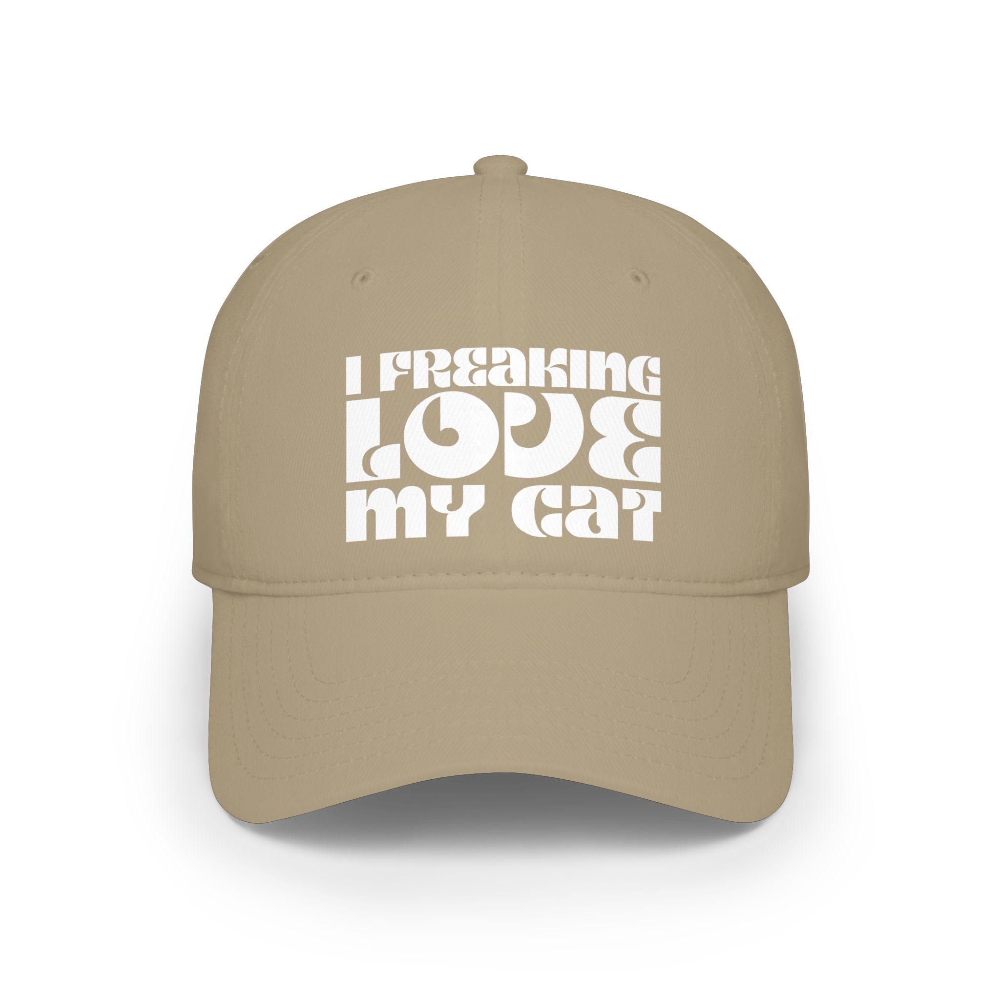 I Freaking Love My Cat Baseball Cap