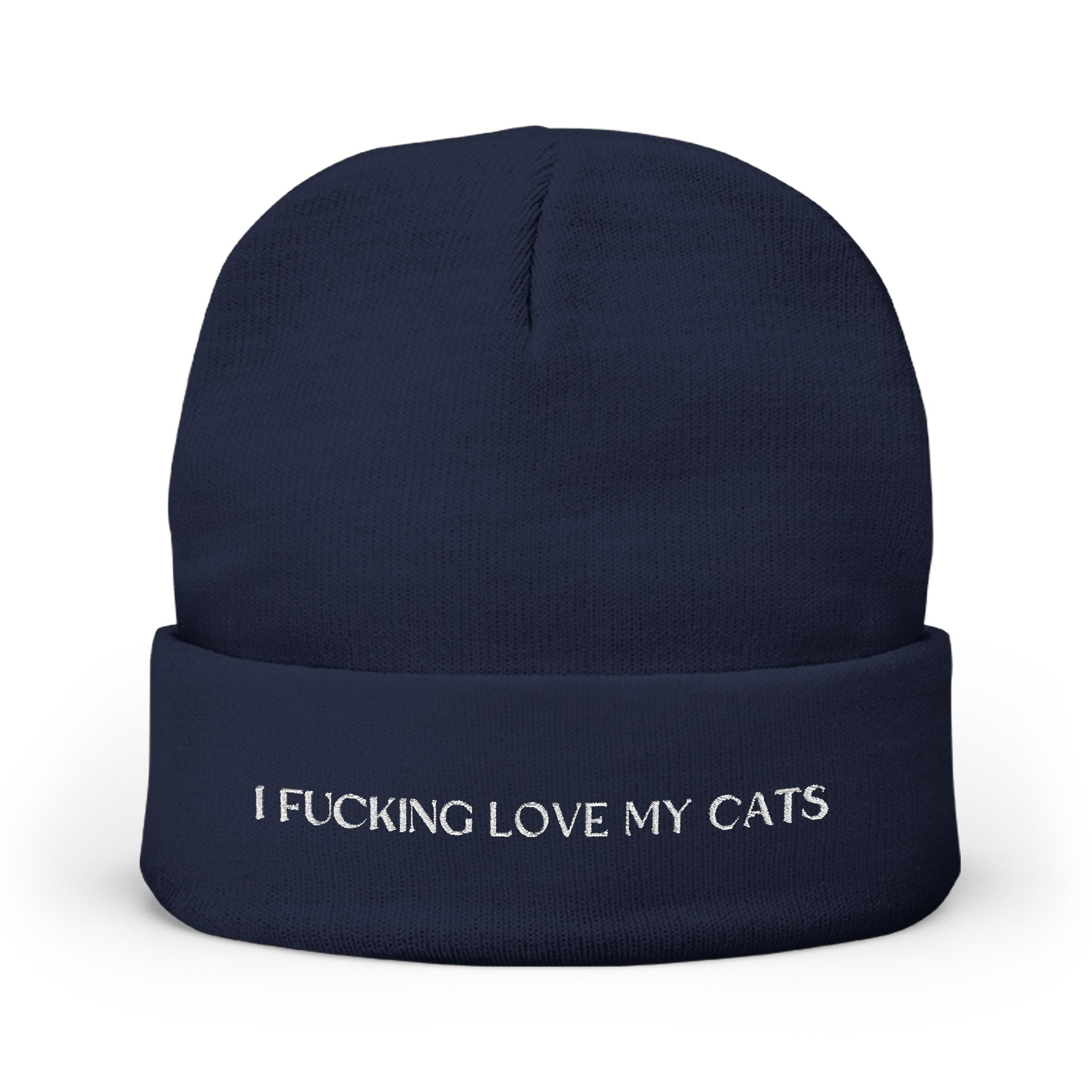 I Fucking Love My Cats Beanie