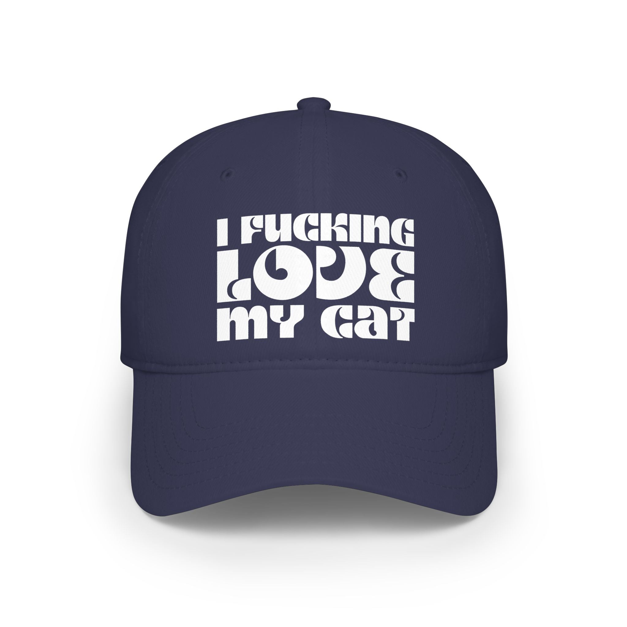 I Fucking Love My Cat Baseball Cap