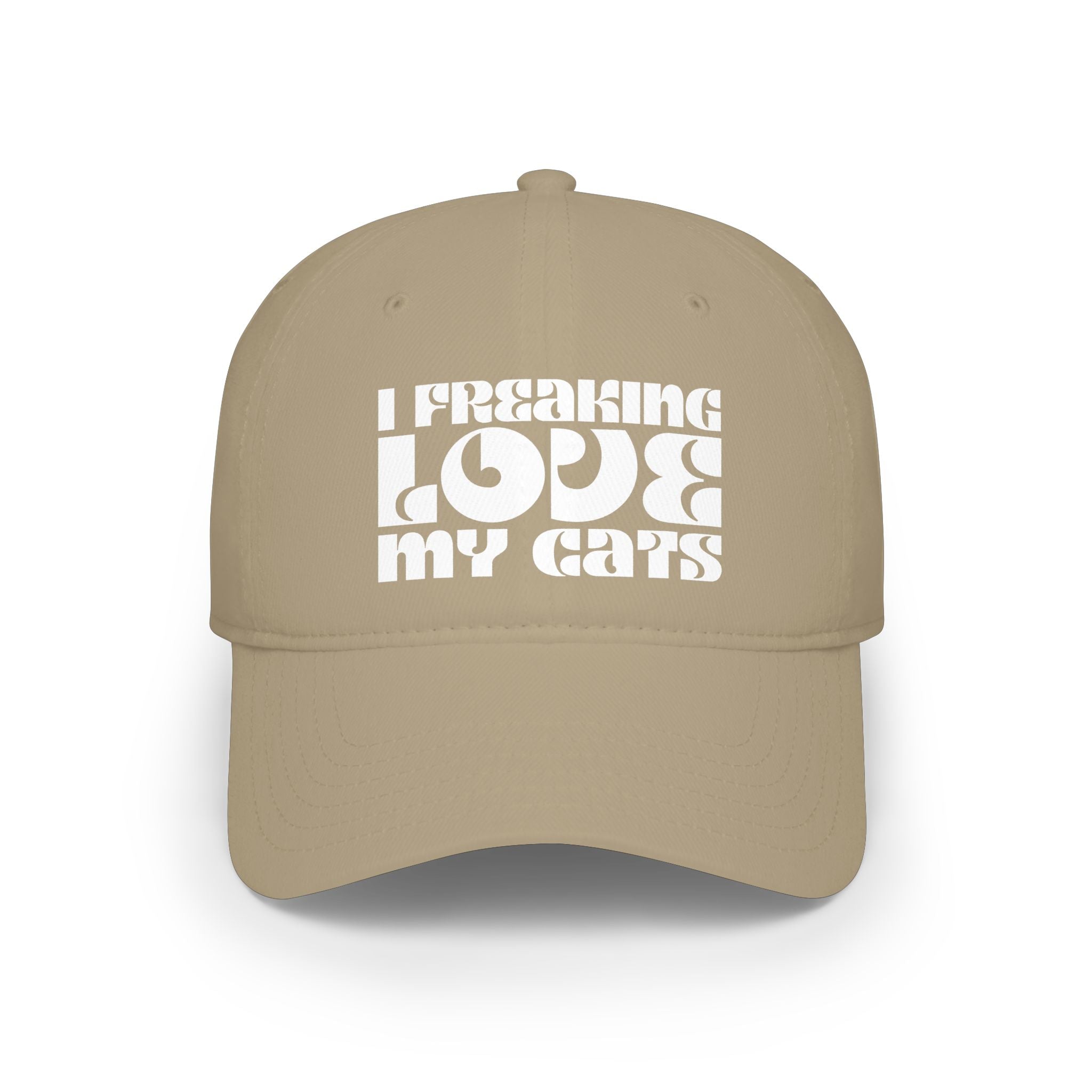 I Freaking Love My Cats Baseball Cap