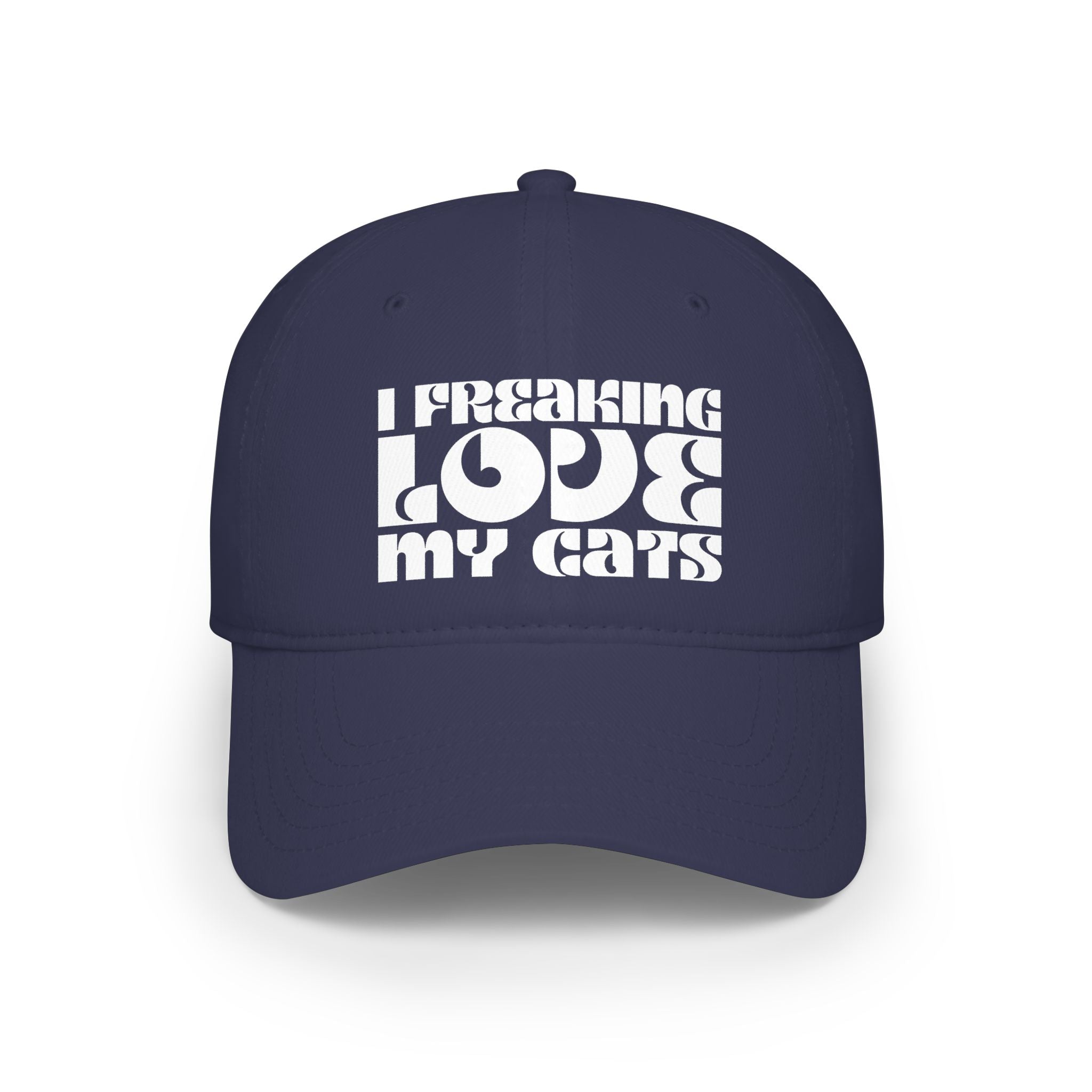 I Freaking Love My Cats Baseball Cap