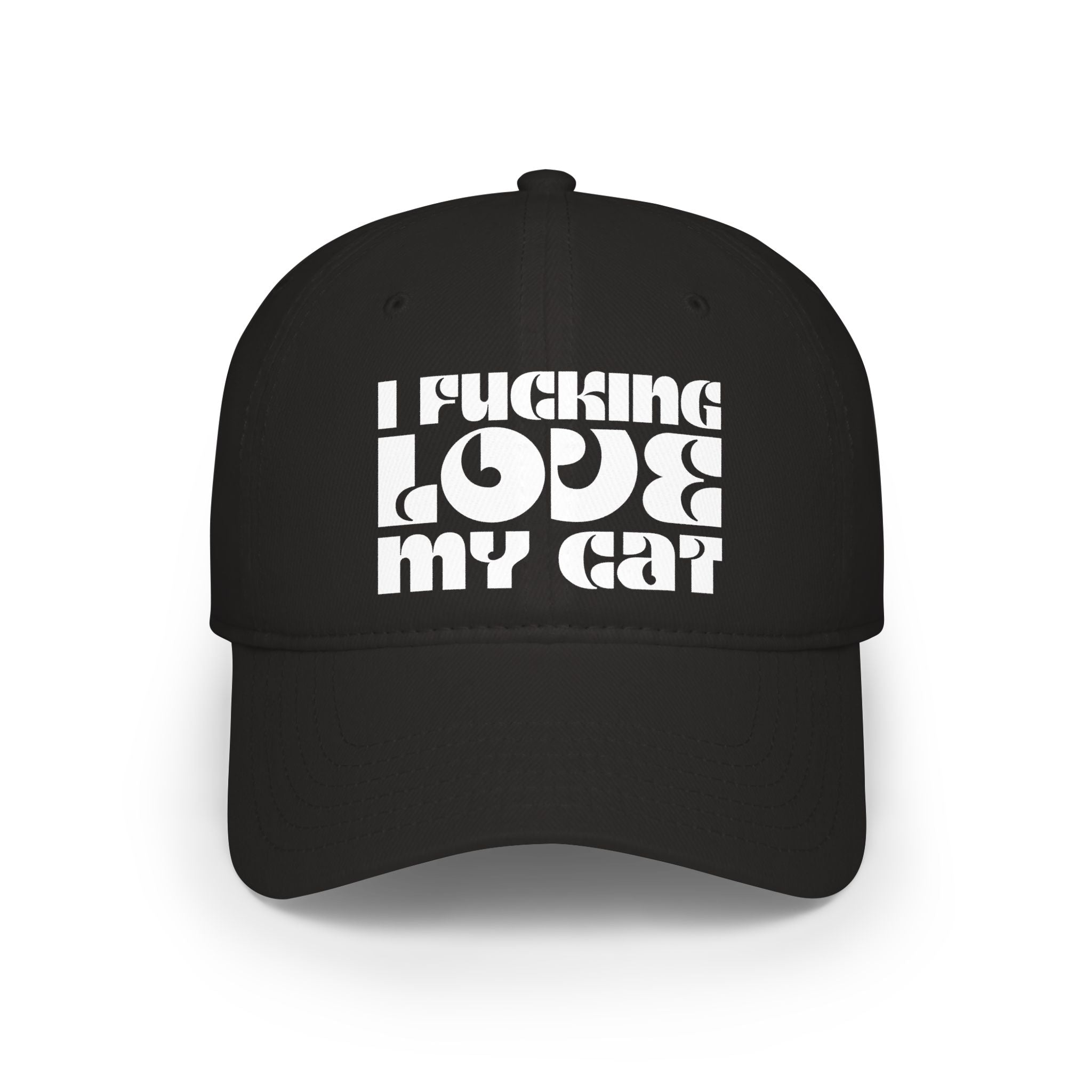 I Fucking Love My Cat Baseball Cap