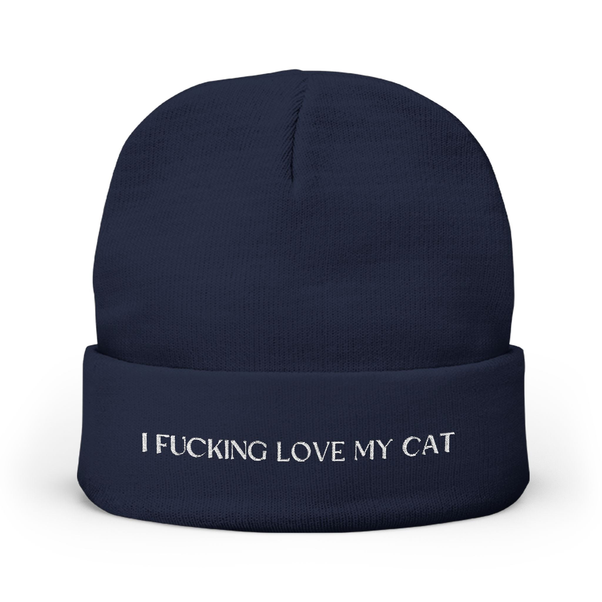 I Fucking Love My Cat Beanie