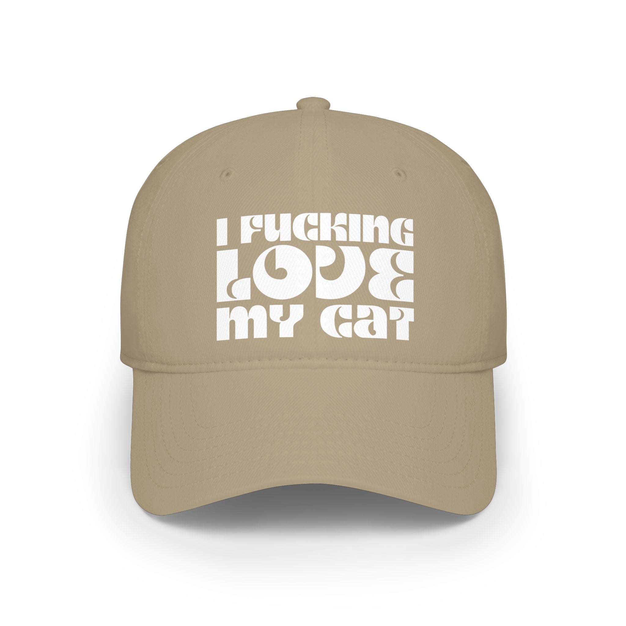 I Fucking Love My Cat Baseball Cap