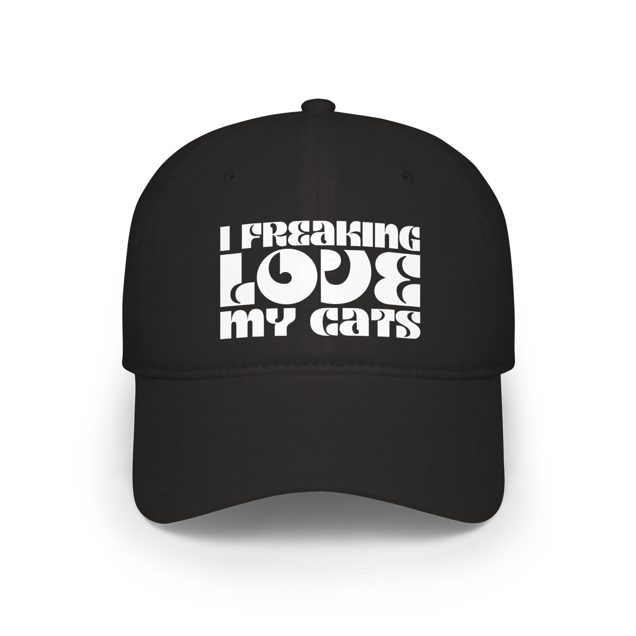 I Freaking Love My Cats Baseball Cap
