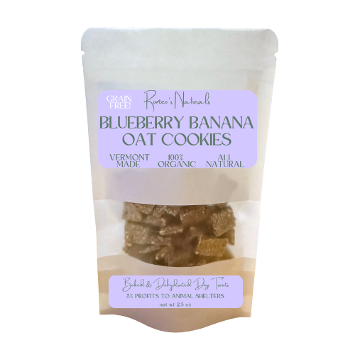 Grain Free Mini Organic Blueberry Banana Cookies