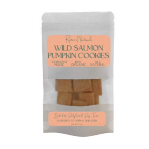 Organic Wild Salmon Pumpkin Cookies